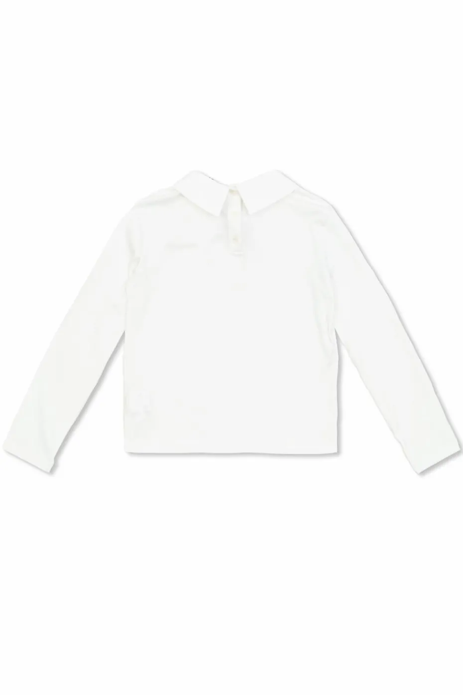 Dolce & Gabbana Kids BIAŁY Top z kokardą