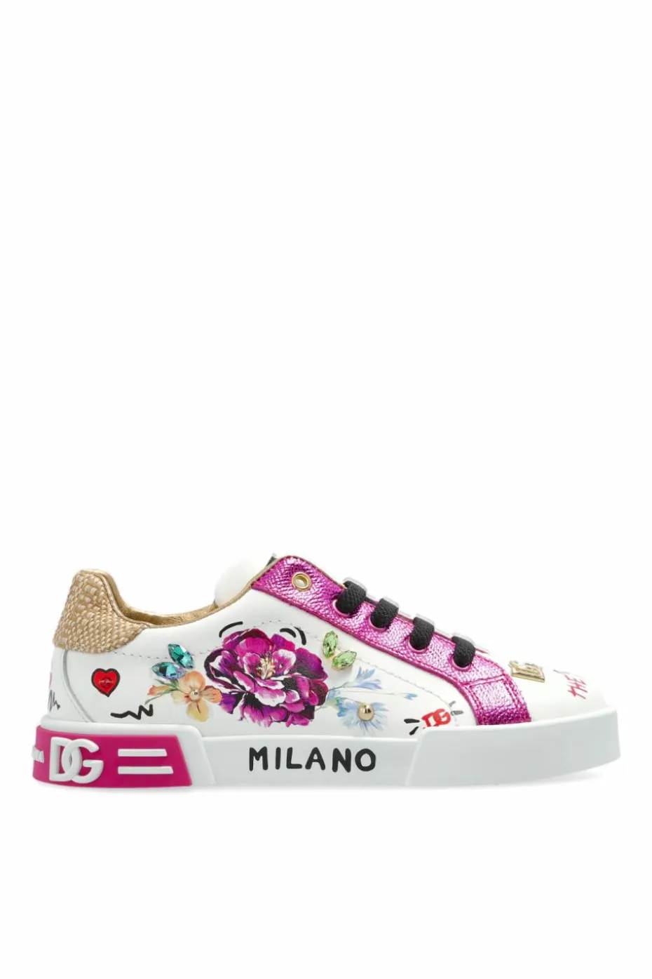 Dolce & Gabbana Kids BIAŁY Buty sportowe