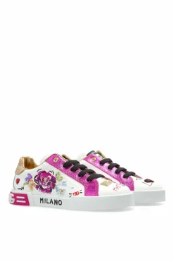 Dolce & Gabbana Kids BIAŁY Buty sportowe