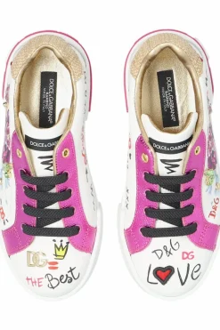 Dolce & Gabbana Kids BIAŁY Buty sportowe