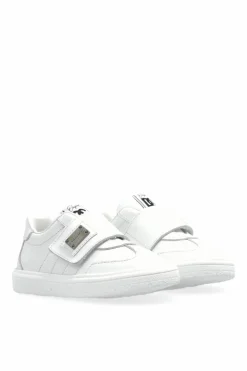 Dolce & Gabbana Kids BIAŁY Buty sportowe z aplikacją