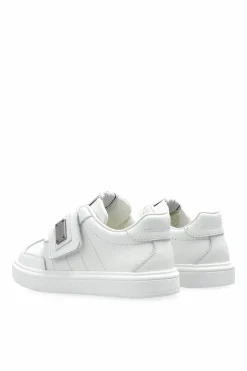 Dolce & Gabbana Kids BIAŁY Buty sportowe z aplikacją