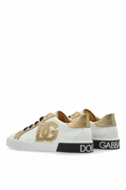 Dolce & Gabbana Kids BIAŁY Buty z logo