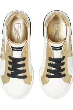 Dolce & Gabbana Kids BIAŁY Buty z logo