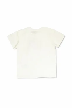 Dolce & Gabbana Kids BIAŁY T-shirt z logo