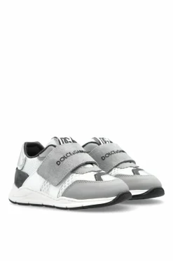 Dolce & Gabbana Kids BIAŁY Buty sportowe z logo