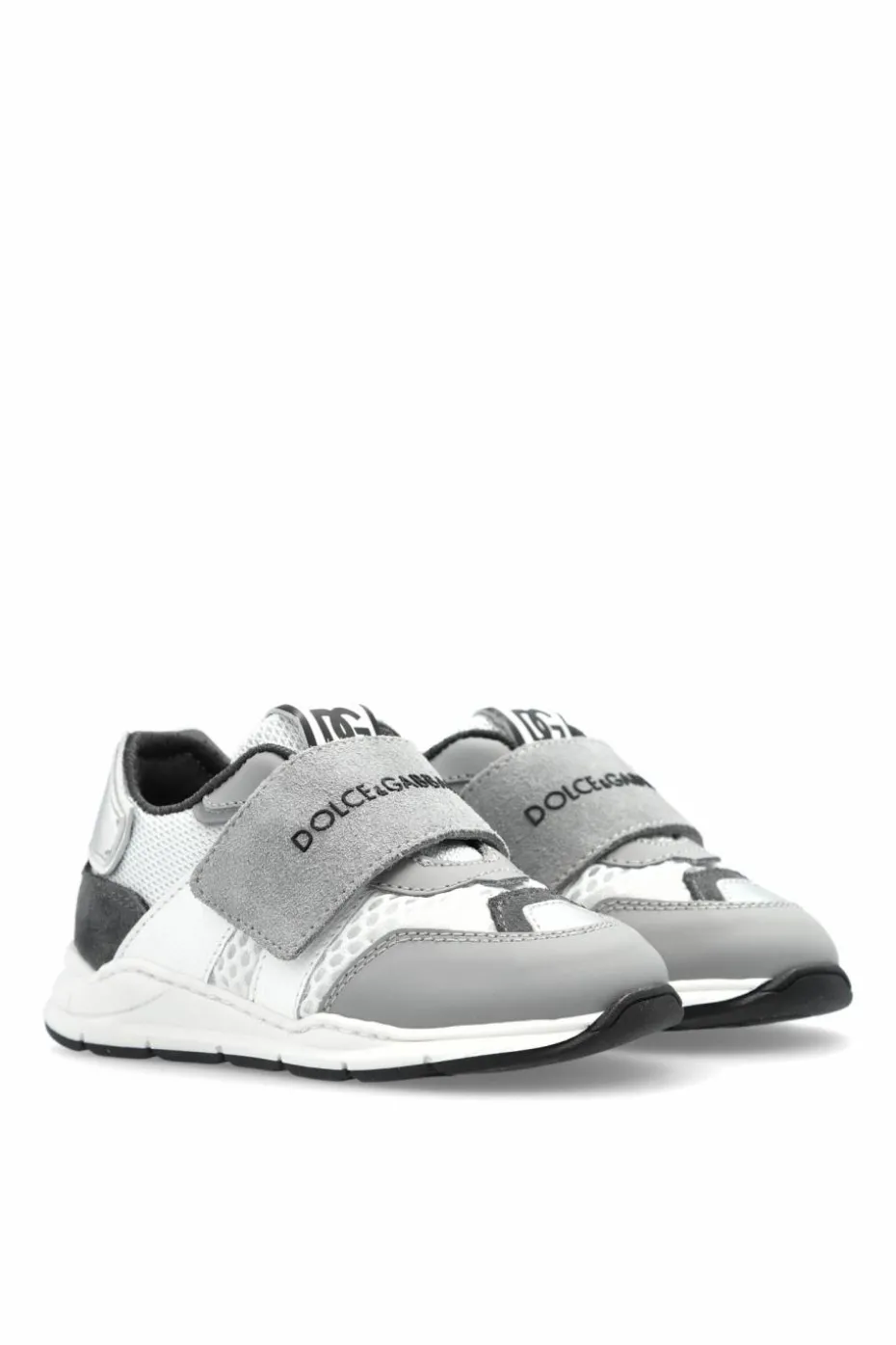 Dolce & Gabbana Kids BIAŁY Buty sportowe z logo