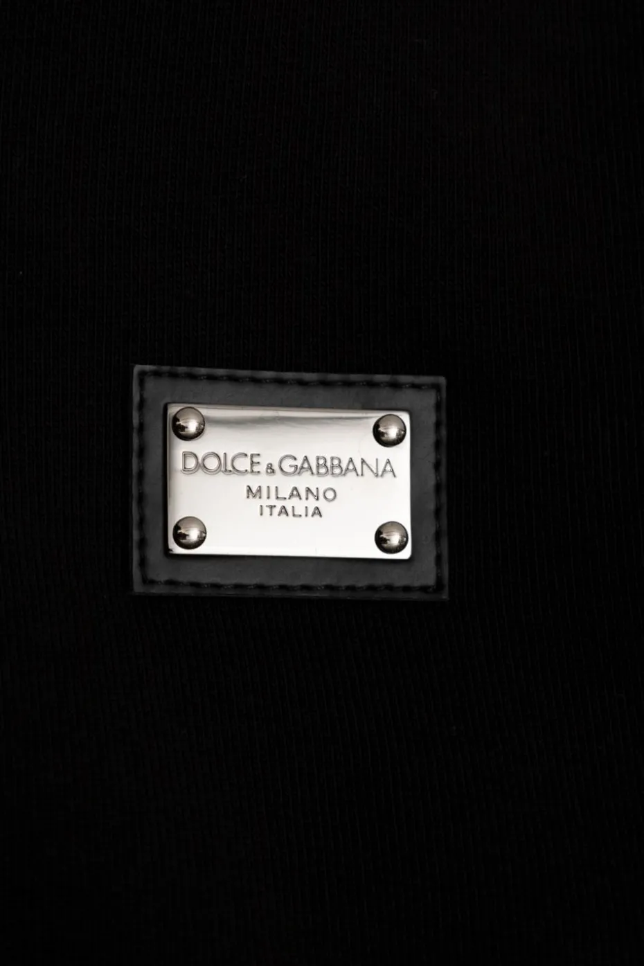 Dolce & Gabbana Kids CZARNY Bluza z kapturem