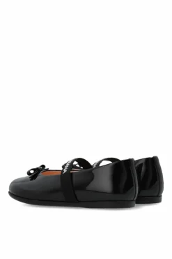 Dolce & Gabbana Kids CZARNY Baleriny z logo