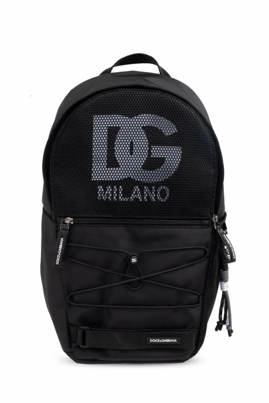 Dolce & Gabbana Kids CZARNY Plecak z logo