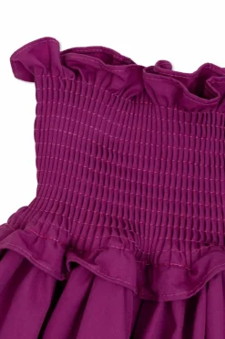 Dolce & Gabbana Kids FIOLETOWY Bawełniana spódnica