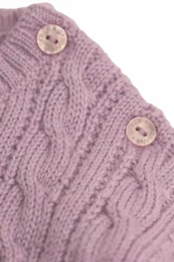 Dolce & Gabbana Kids FIOLETOWY Sweter z logo