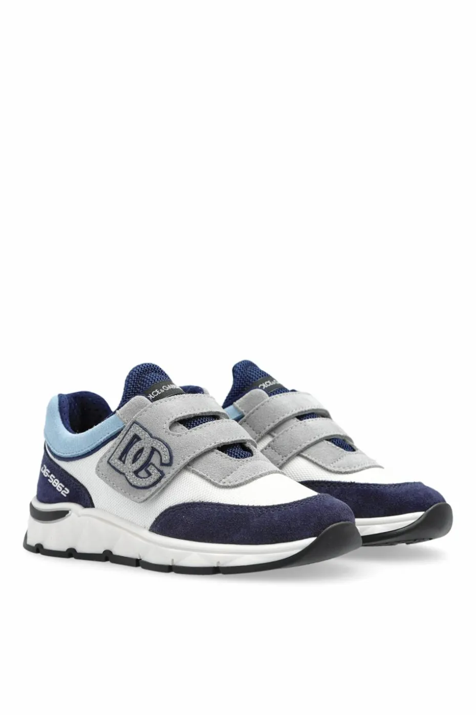 Dolce & Gabbana Kids GRANATOWY Buty sportowe z logo