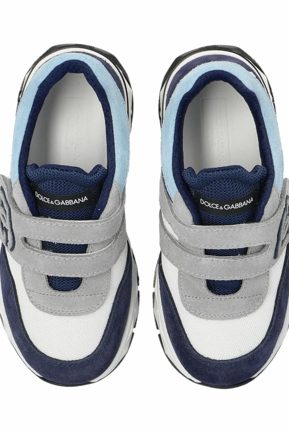 Dolce & Gabbana Kids GRANATOWY Buty sportowe z logo
