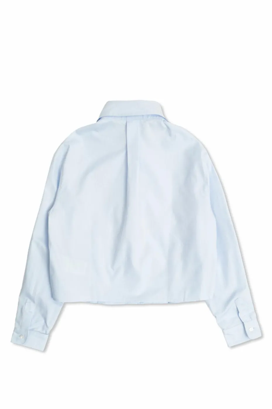 Dolce & Gabbana Kids jasnoniebieski Koszula z naszywką z logo