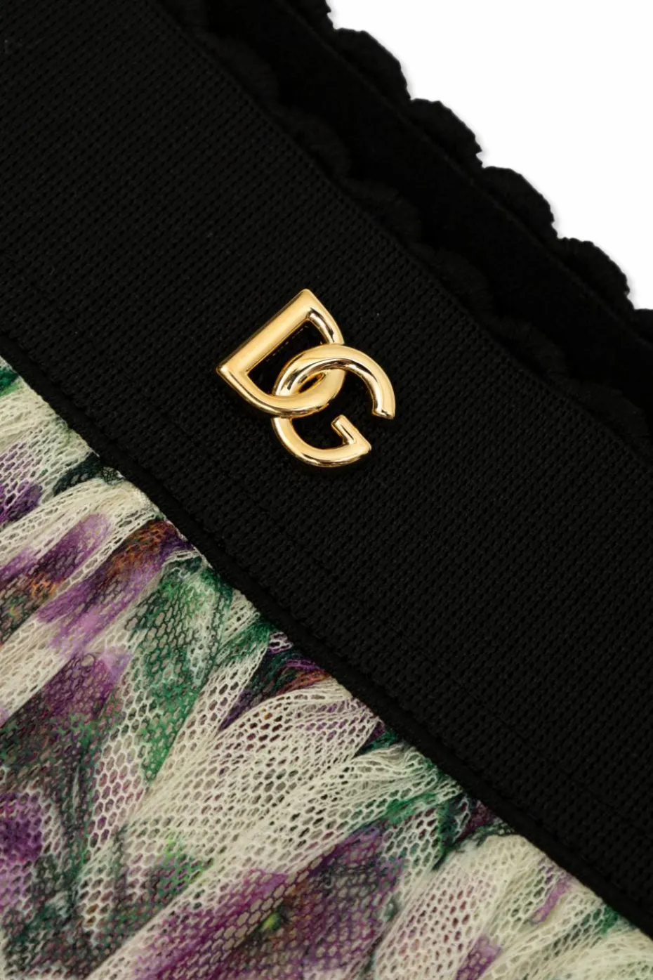 Dolce & Gabbana Kids kremowy Spódnica z motywem kwiatowym