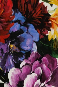 Dolce & Gabbana Kids MULTIKOLOR Sukienka z motywem kwiatowym