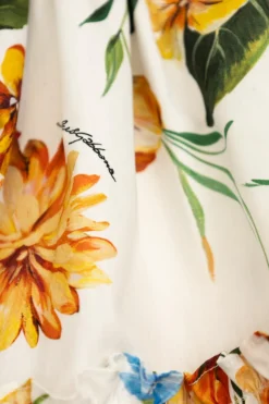Dolce & Gabbana Kids MULTIKOLOR Spódnica z motywem kwiatowym