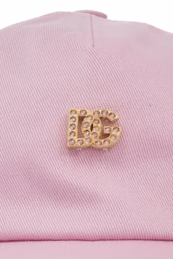 Dolce & Gabbana Kids RÓŻOWY Czapka z daszkiem
