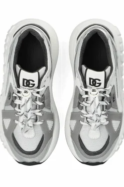 Dolce & Gabbana Kids SZARY Buty sportowe z logo