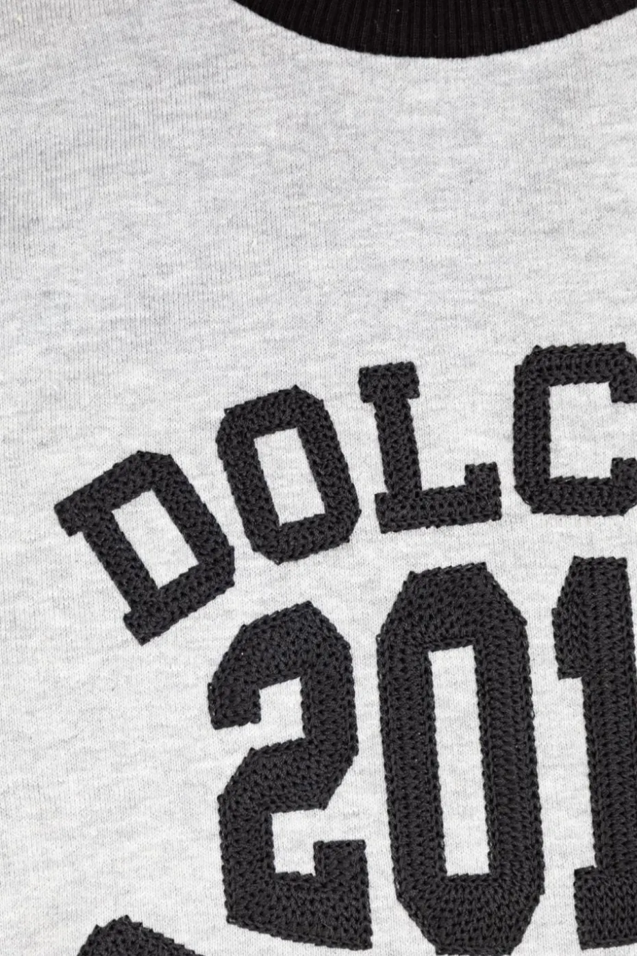 Dolce & Gabbana Kids SZARY Bluza z logo