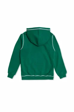 Dolce & Gabbana Kids ZIELONY Bluza z kapturem
