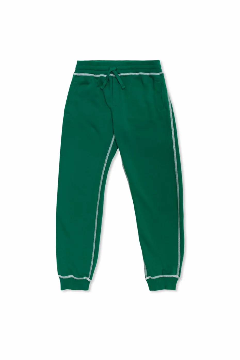 Dolce & Gabbana Kids ZIELONY Spodnie dresowe