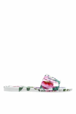 Dolce & Gabbana MULTIKOLOR Klapki z logo