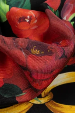 Dolce & Gabbana MULTIKOLOR Jedwabna chusta