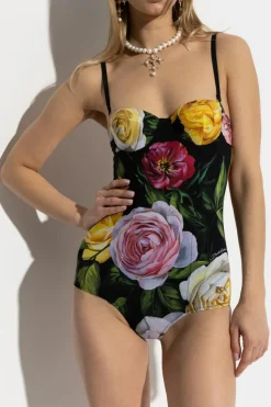 Dolce & Gabbana MULTIKOLOR Jednoczęściowy kostium kąpielowy