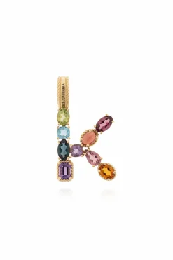 Dolce & Gabbana MULTIKOLOR Zawieszka z kamieniami szlachetnymi
