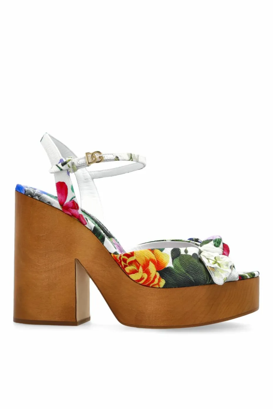Dolce & Gabbana MULTIKOLOR Sandały na platformie