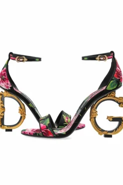Dolce & Gabbana MULTIKOLOR Sandały na obcasie