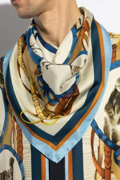 Dolce & Gabbana MULTIKOLOR Jedwabna apaszka