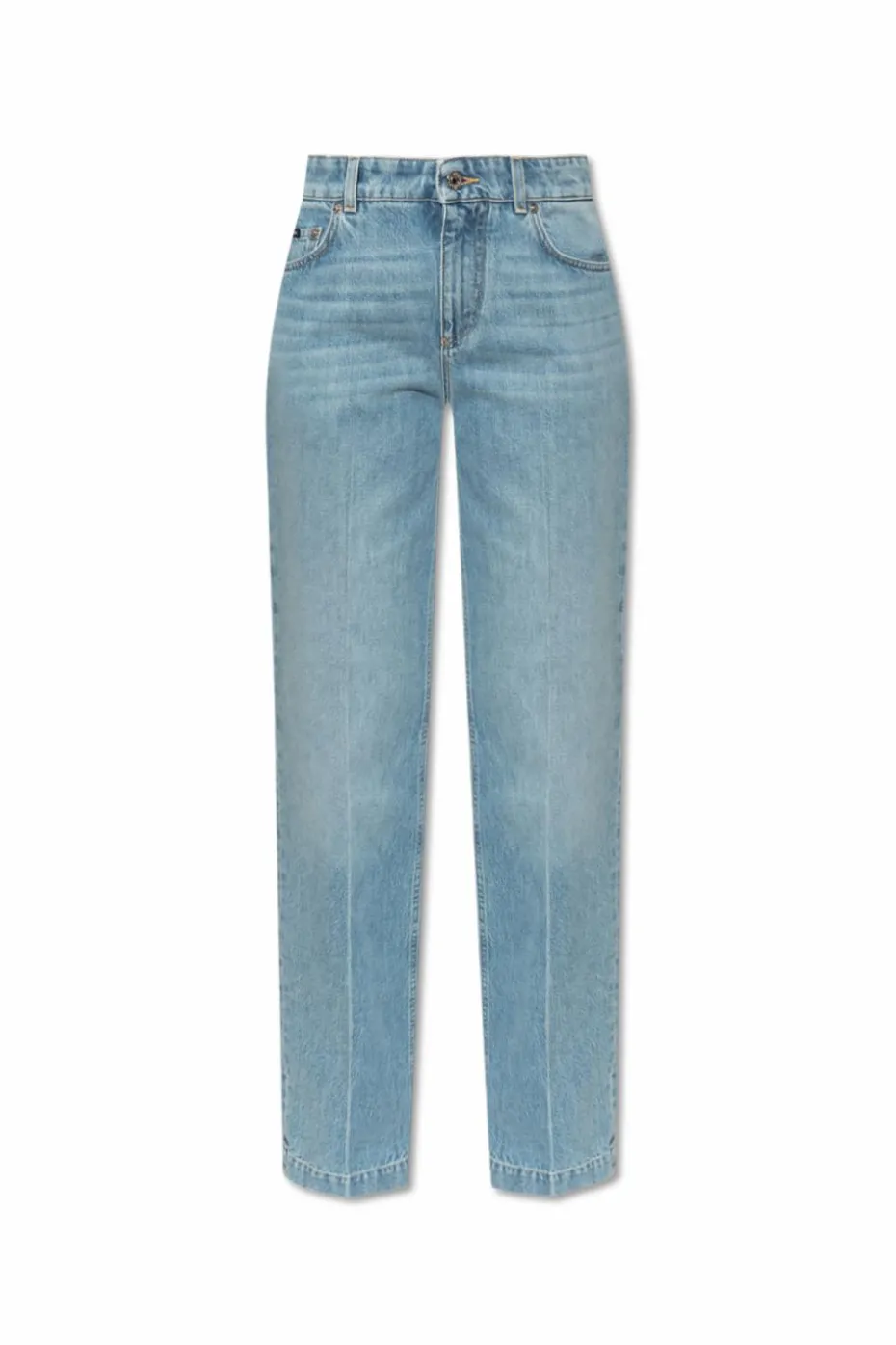 Dolce & Gabbana NIEBIESKI Jeansy z nogawkami o prostym kroju