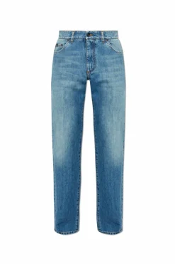 Dolce & Gabbana NIEBIESKI Jeansy z kieszeniami