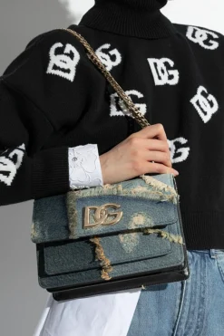 Dolce & Gabbana NIEBIESKI Torba na ramię `3.5`