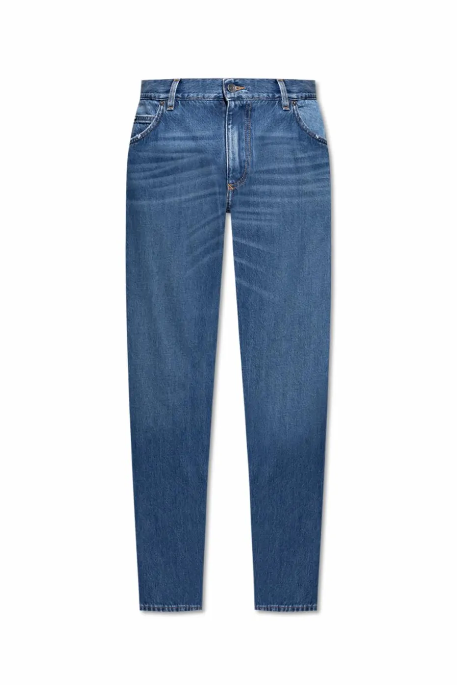 Dolce & Gabbana NIEBIESKI Jeansy z efektem `vintage`