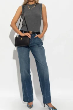 Dolce & Gabbana NIEBIESKI Jeansy z prostymi nogawkami