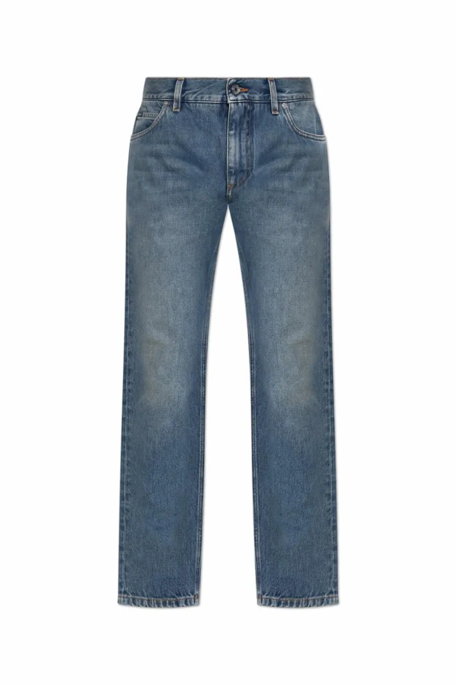 Dolce & Gabbana NIEBIESKI Jeansy z lekko zwężanymi nogawkami