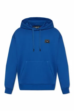 Dolce & Gabbana NIEBIESKI Bluza z logo