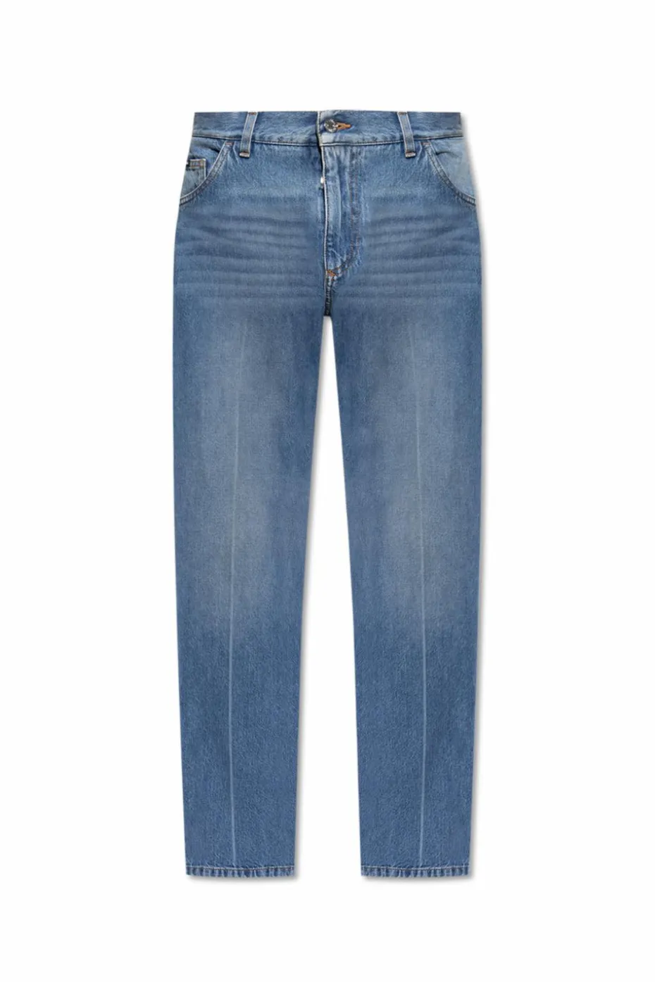Dolce & Gabbana NIEBIESKI Jeansy z lekko zwężanymi nogawkami