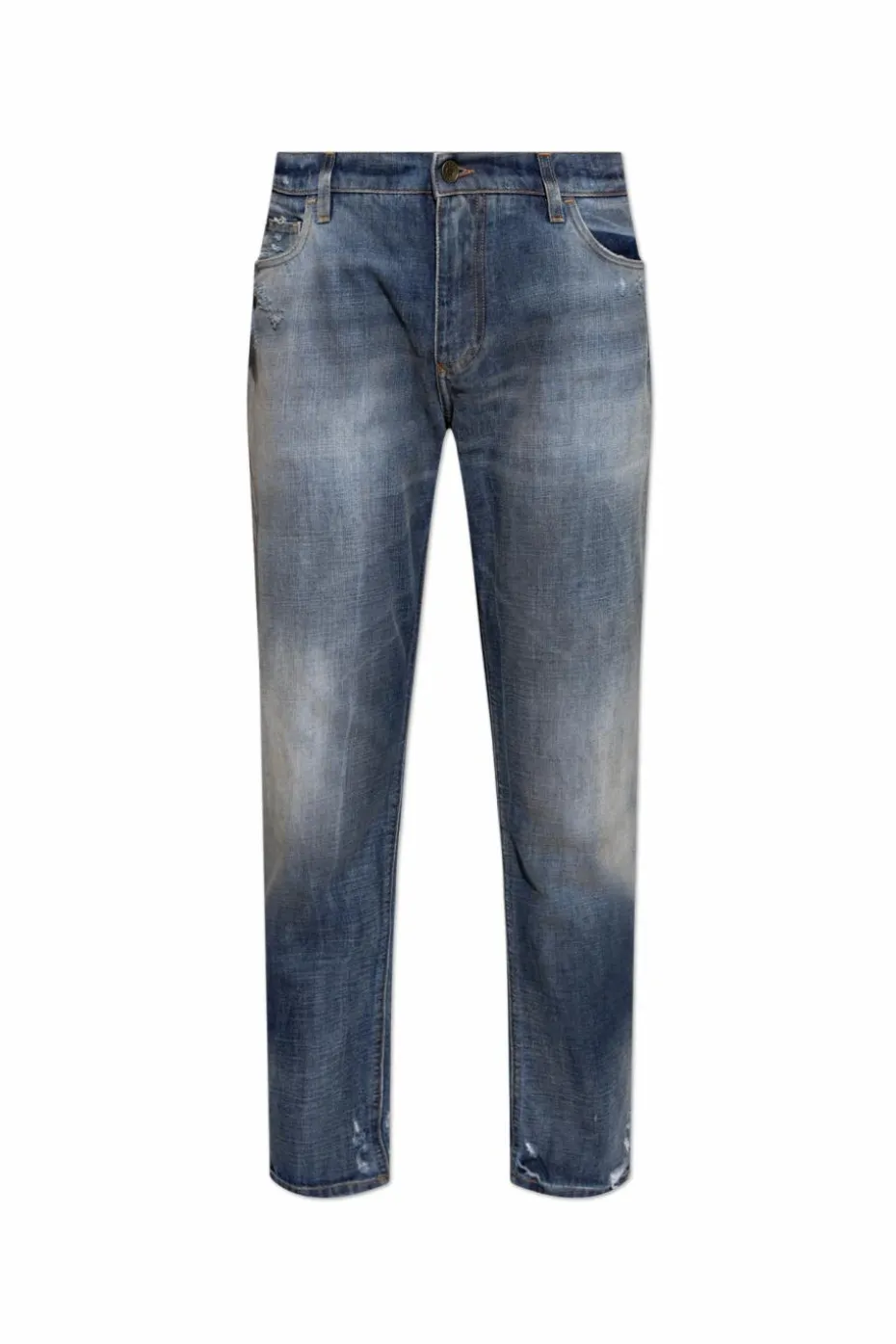 Dolce & Gabbana NIEBIESKI Jeansy z logo