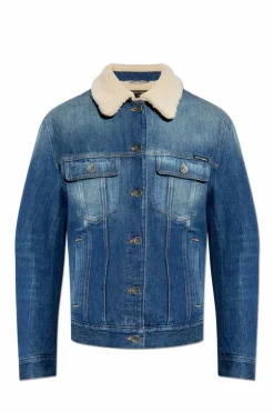 Dolce & Gabbana NIEBIESKI Kurtka jeansowa