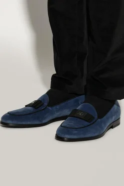 Dolce & Gabbana NIEBIESKI Buty z logo