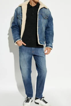 Dolce & Gabbana NIEBIESKI Jeansy tupu `loose`