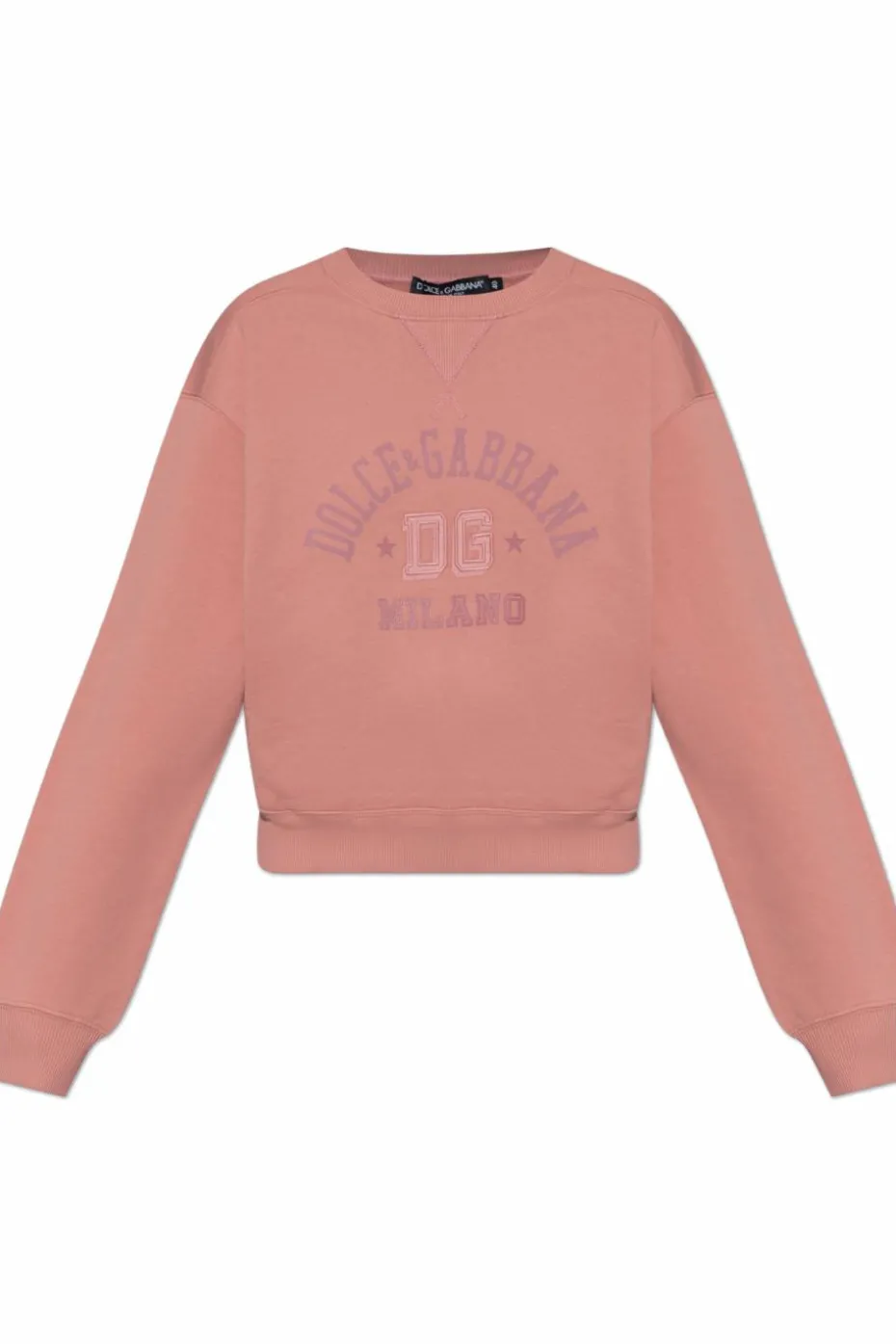 Dolce & Gabbana RÓŻOWY Bluza z logo