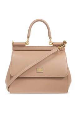 Dolce & Gabbana RÓŻOWY Torba na ramię `Sicily Medium`