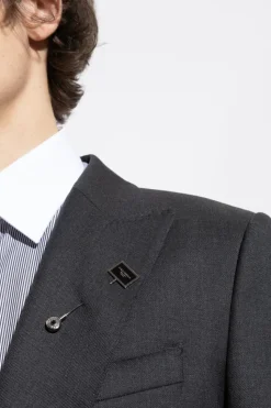 Dolce & Gabbana SREBRNY Broszka z logo