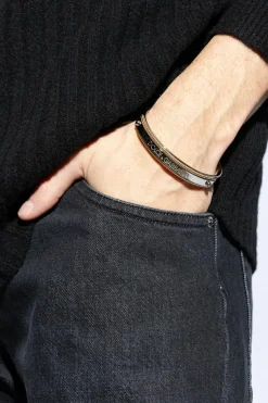 Dolce & Gabbana SREBRNY Bransoleta z logo